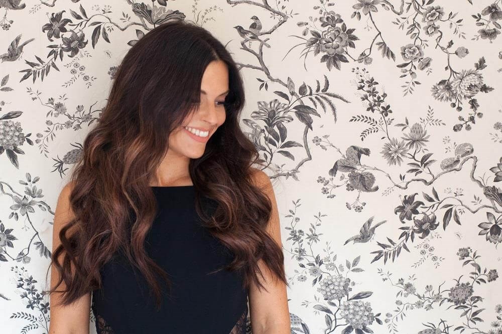 Catherine Peck hair extensions