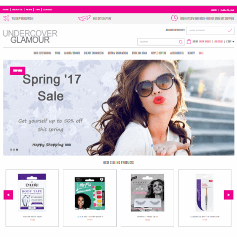 Undercover Glamour hair extensions sale