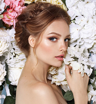 Bridal accessories including stick on bras