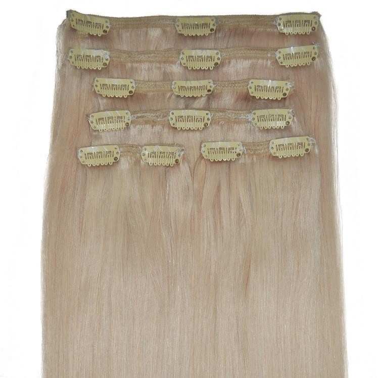 Light Blonde Human Hair Extensions