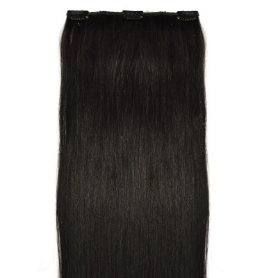 #1B Natural Black - Clip in Hair Piece