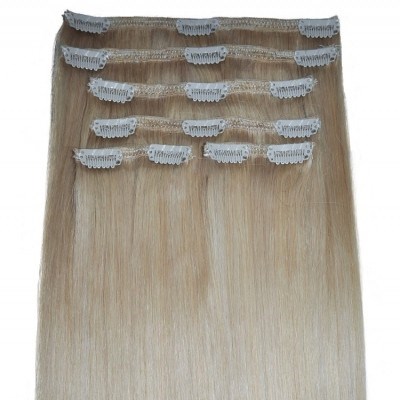 #60/22 Barbie Blonde Highlights - Clip in Hair Extensions - Full Head