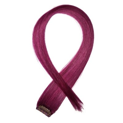 Purple - Clip in Hair Streaks