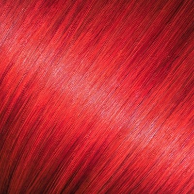 Red - Clip in Hair Streaks