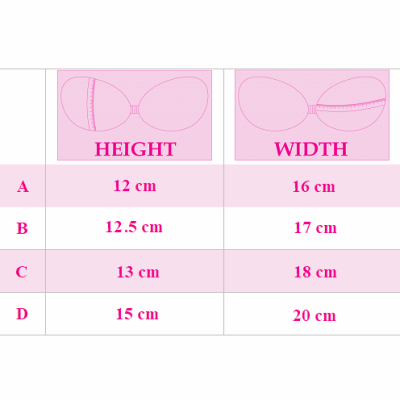 The Wedding Bra - Ultra Padded Stick on Bra, A - D Cup