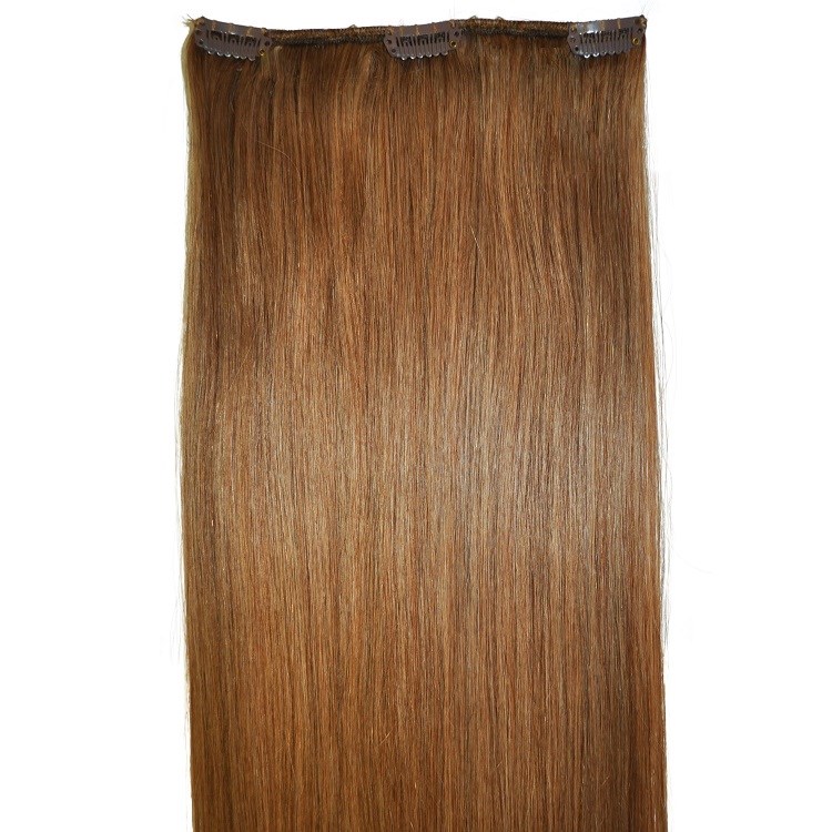Light Auburn #12 human hair extensionscolour