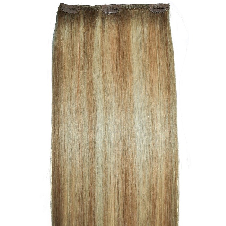 natural blonde highlights hair extension colour #18/22