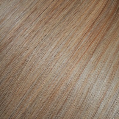 #18/22 Golden Blonde with Light Blonde Highlights - Clip in Hair Extensions - Full Head - DELUXE