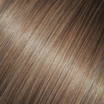 #8 Light Brunette - Clip in Hair Extensions - Full Head