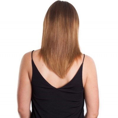 #6/18 Caramel Almond Blend - Clip in Hair Extensions - Full Head