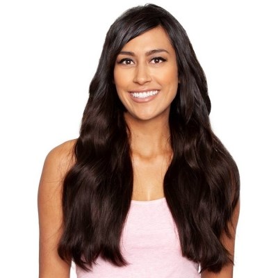 #2 Intense Dark Brunette - Clip in Hair Extensions - Full Head - DELUXE