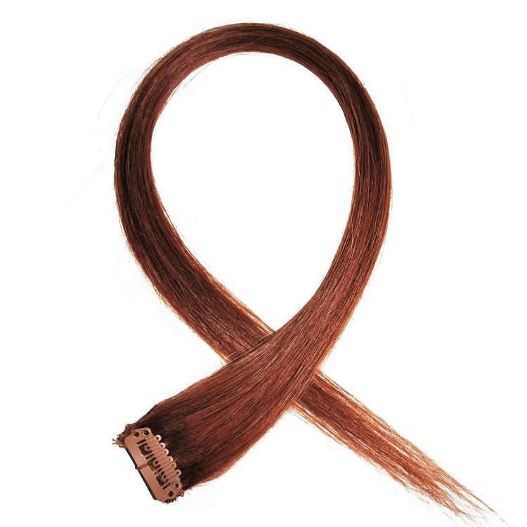 Ginger Auburn hair extensions colour