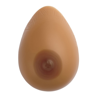 Lifelike Breast Forms, Realistic Teardrop Shape - Tan