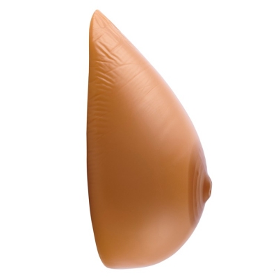 Lifelike Breast Forms, Realistic Teardrop Shape - Tan