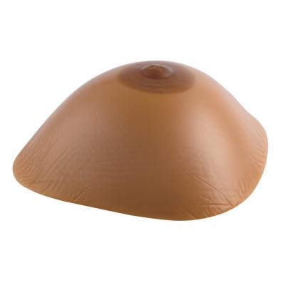 Realistic Triangle Shaped Silicone Breast Forms - Tan