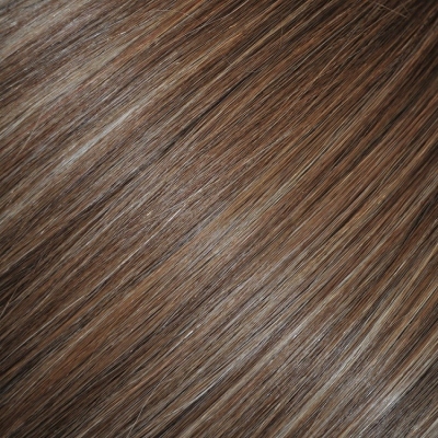#6/18 Caramel Almond Blend - Clip in Hair Extensions - Full Head - DELUXE