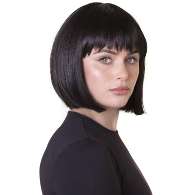 Party Wig - Black - Short Bob