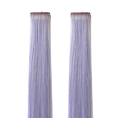 Mermaid Hair Streaks - Lilac and Blue Synthetic Hair